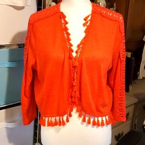 NWOT August Silk cardigan